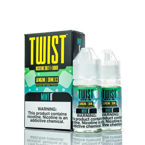 TWST Salt E Liquid - Mint 0° - 60ml - Nicotine Salt E Liquid