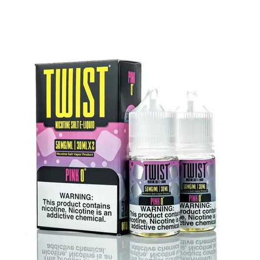 TWST Salt E Liquid - Pink 0°- 60ml - Nicotine Salt E Liquid