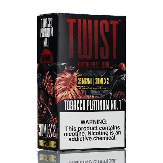 TWST Salt E Liquid - Tobacco Platinum No.1 - 60ml.