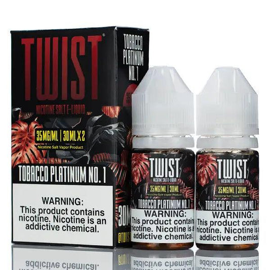 TWST Salt E Liquid - Tobacco Platinum No.1 - 60ml - Nicotine