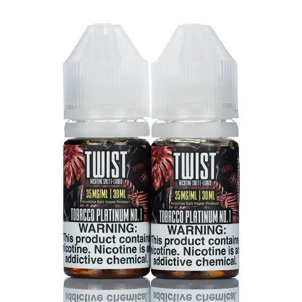 TWST Salt E Liquid - Tobacco Platinum No.1 - 60ml - Nicotine