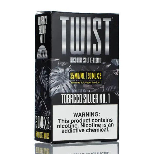 TWST Salt E Liquid - Tobacco Silver No.1 - 60ml - Nicotine