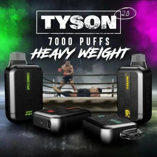 TYSON 2.0 HEAVY WEIGHT 7000 PUFFS