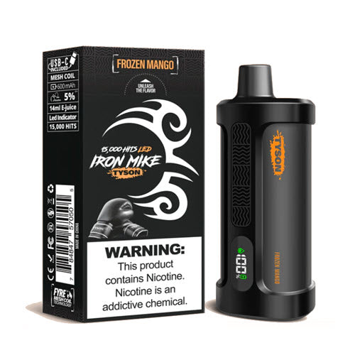 Tyson 2.0 Iron Mike Disposable Vape Device - 15000 Puffs