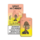 Ugly monkey 5000 puffs disposable vape device - strawberry