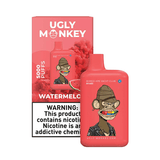 Ugly monkey 5000 puffs disposable vape device - watermelon -