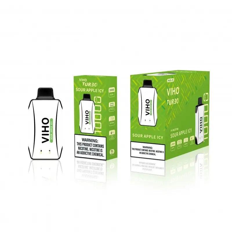 Viho Turbo 10000 Puff Disposable - Sour Apple Icy -